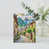 Andorra, een juweel van de bergen briefkaart (Staand voorkant)
