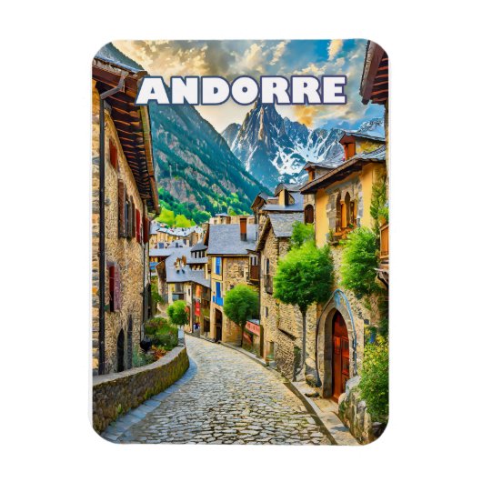 Andorra, een juweel van de bergen magneet (Verticaal)