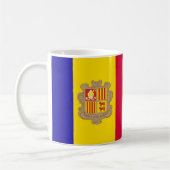 Andorra Flag Coffee Mok (Links)