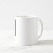 Andorra Flag Custom Cup Koffiemok (Voorkant rechts)