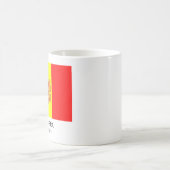 Andorra Flag Custom Cup Koffiemok (Center)