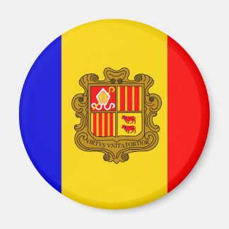 andorra flag magnet