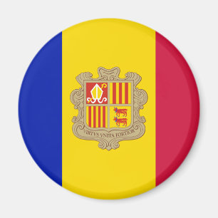 Andorra Flag Magnet