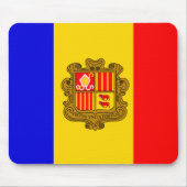 andorra flag mousepad muismat (Voorkant)