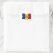 Andorra Flag Sticker (Tas)