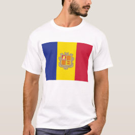 Andorra Flag T-Shirt, Patriotic T-Shirts