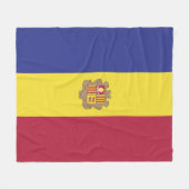 Andorra Fleece Deken (Voorkant (Horizontaal))