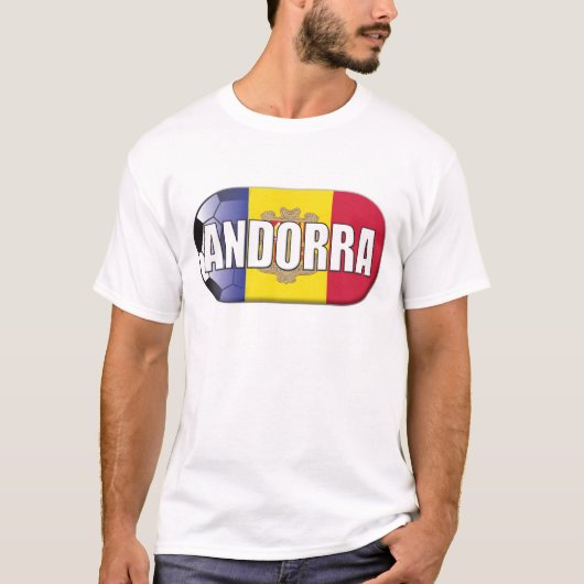 Andorra Football T-shirt (Voorkant)