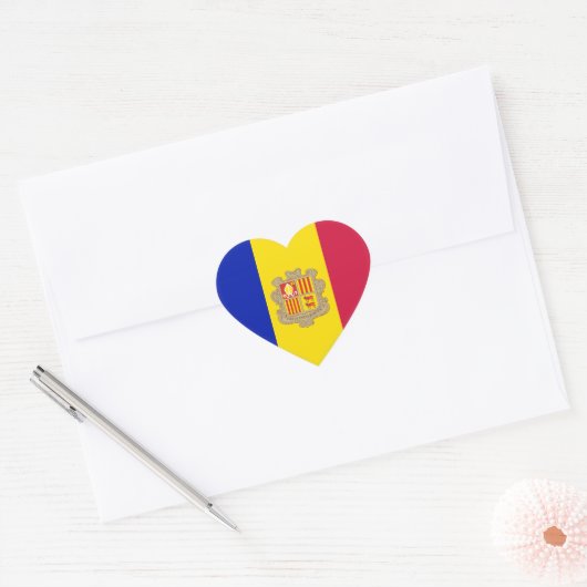 Andorra Hart Sticker (Envelop)