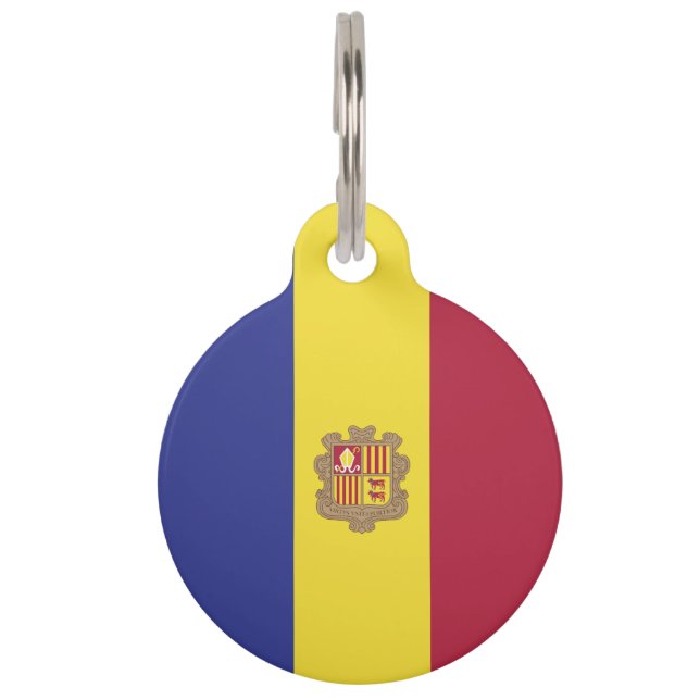 Andorra Huisdierpenning (Voorkant)