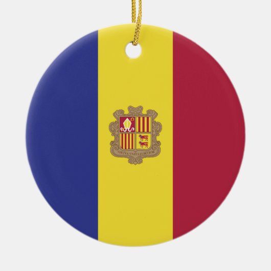Andorra Keramisch Ornament (Voorkant)