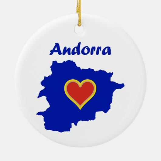 Andorra Keramisch Ornament (Achterkant)