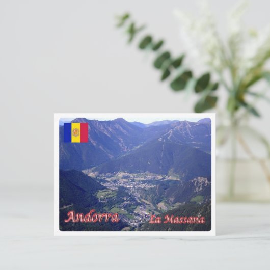 Andorra - La Massana - Briefkaart (Staand voorkant)