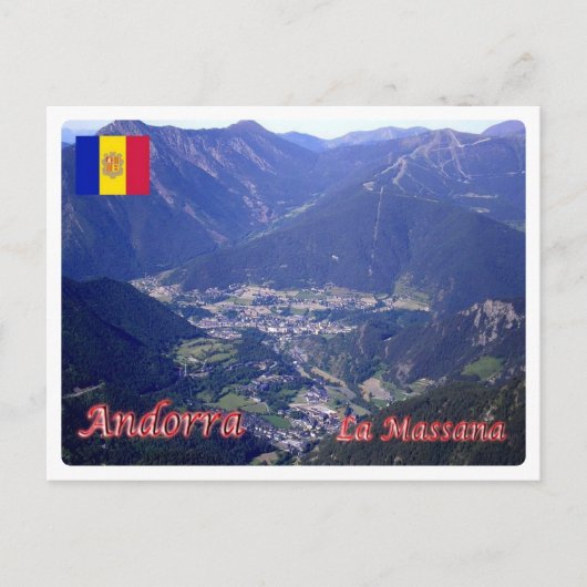Andorra - La Massana - Briefkaart (Voorkant)