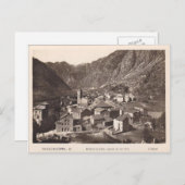 Andorra la vella briefkaart (Voorkant / Achterkant)
