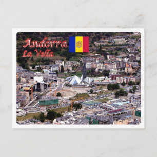 Andorra - La Vella - Briefkaart