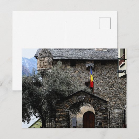 Andorra La Vella Briefkaart (Voorkant / Achterkant)