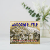 Andorra La Vella Briefkaart (Staand voorkant)