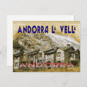 Andorra La Vella Briefkaart (Voorkant / Achterkant)
