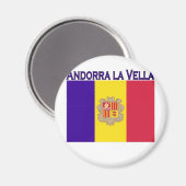 Andorra la Vella Magneet (Voorkant / Achterkant)
