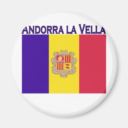 Andorra la Vella Magneet (Voorkant)