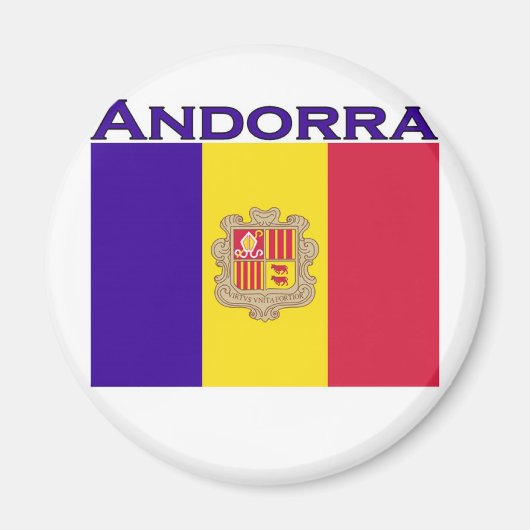 Andorra Magneet (Voorkant)