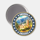 Andorra Magneet (Voorkant / Achterkant)