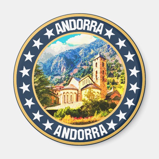 Andorra Magneet (Voorkant)