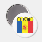 Andorra Magneet (Voorkant / Achterkant)