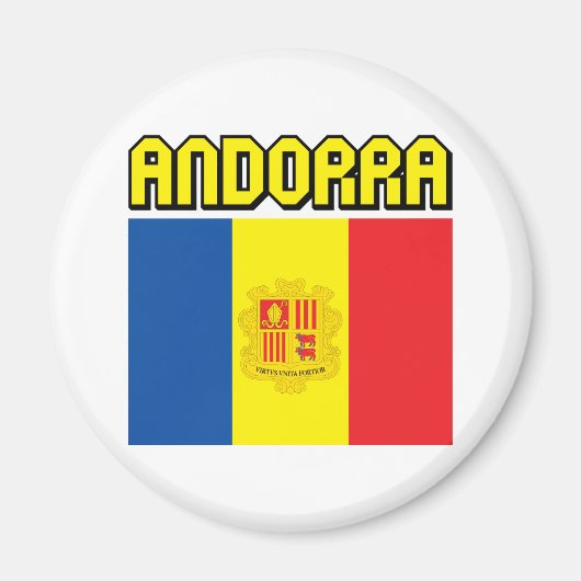 Andorra Magneet (Voorkant)