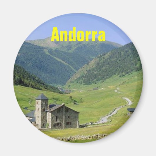 Andorra magneet (Voorkant)
