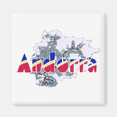 Andorra Magneet (Voorkant)