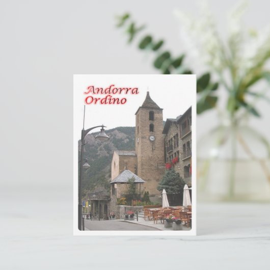 Andorra - Ordino - Briefkaart (Staand voorkant)