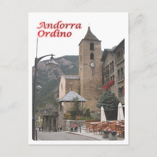 Andorra - Ordino - Briefkaart (Voorkant)