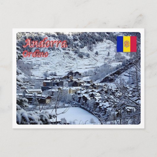 Andorra - Ordino - Briefkaart (Voorkant)