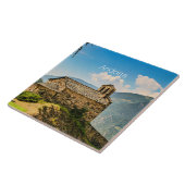 Andorra, Pyreneeën gebergte Tegeltje (Zijkant)