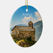 Andorra, Pyreneeën Keramisch Ornament (Rechts)