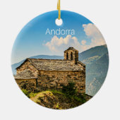 Andorra, Pyreneeën Keramisch Ornament (Achterkant)