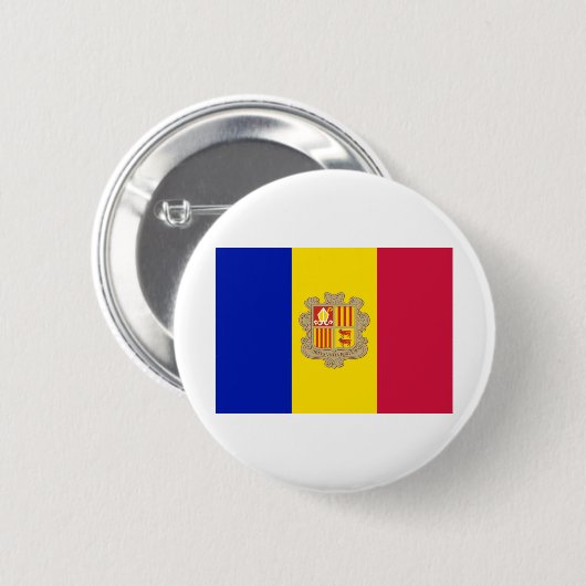 Andorra Ronde Button 5,7 Cm (Voorkant /achterkant)