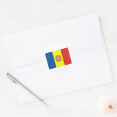 Andorra Ronde Sticker (Envelop)