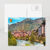 ANDORRA Saint Julia de Loria Briefkaart (Voorkant / Achterkant)