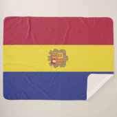 Andorra Sherpa Deken (Voorkant (horizontaal))