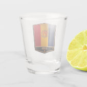 Andorra Shot Glas (Achterkant)