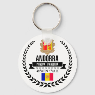 Andorra Sleutelhanger