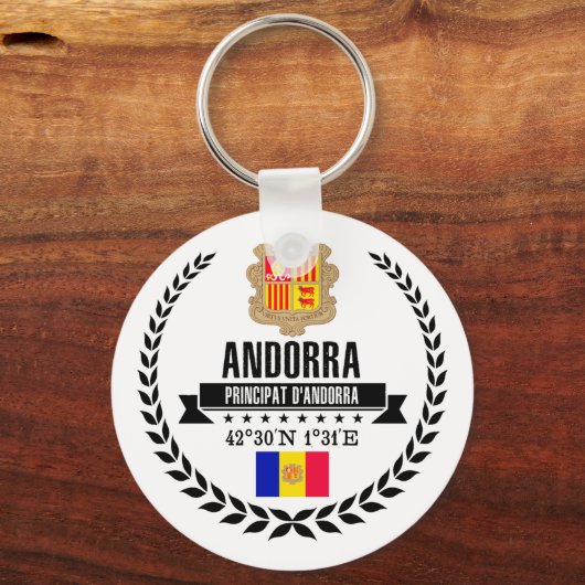 Andorra Sleutelhanger (Voorkant)