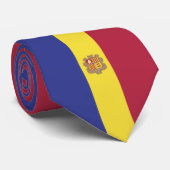 Andorra Stropdas (Opgerold)