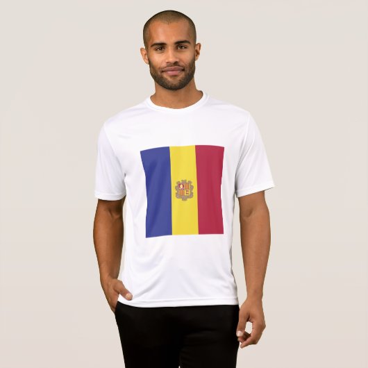 Andorra T-shirt (Voorkant volledig)