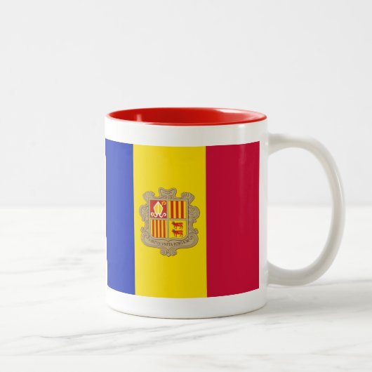 Andorra Tweekleurige Koffiemok (Rechts)
