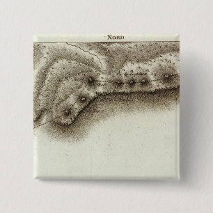 Andorra Vierkante Button 5,1 Cm