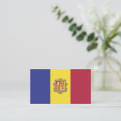 Andorra Visitekaartje (Staand voorkant)